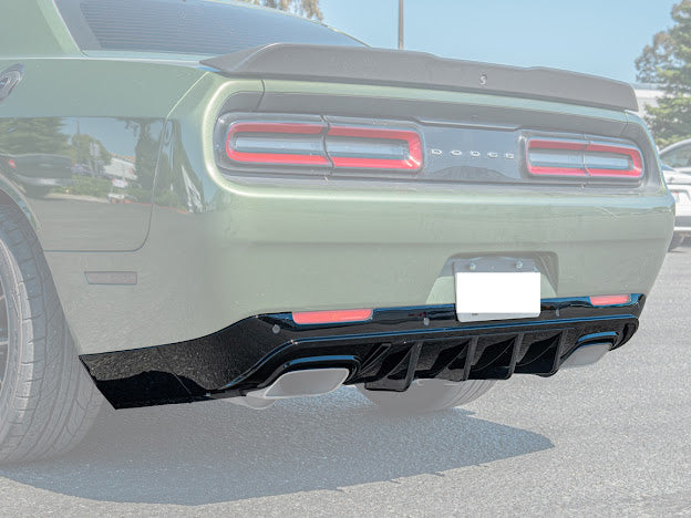 2015-UP DODGE CHALLENGER SRT TRACK PACKAGE REAR DIFFUSER
